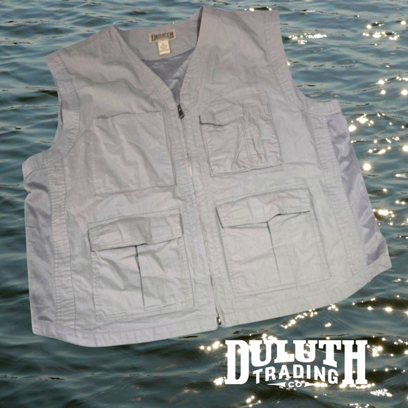 Duluth Trading Co.‎ Men's Lightweight Working Man Vest Grey XL - Picture 1 of 8